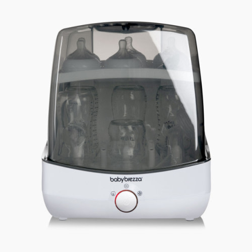 Baby Brezza SuperFast Sterilizer Dryer - White On White