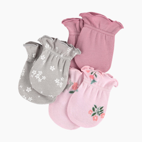 Carter's Mittens (3 Pack) - Pink Multi, 0-3 Months