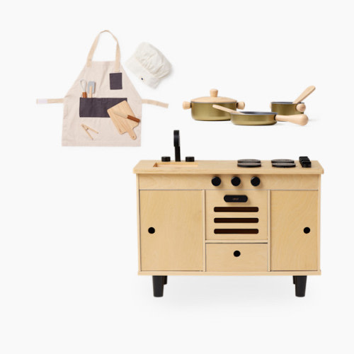Lalo Chef Play Kitchen Set - Natural