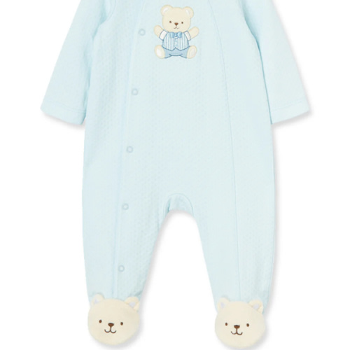 Cute Bear Footed One-Piece