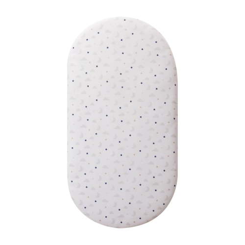 George Baby Organic Cotton Bassinet Sheet, 16" x 30", organic cotton
