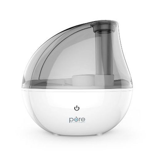 Pure Enrichment Mistaire Ultrasonic Cool Mist Humidifier Silver: Bedroom & Baby Use, 1.5l, 25hr Run, No Filter Needed
