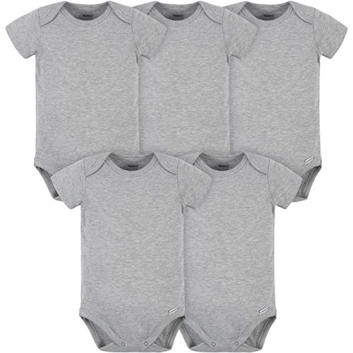 Amazon.com: Gerber Unisex-Baby 5 Pack Onesies Multi-packs Bundle Interlock 180 Gsm: Clothing, Shoes & Jewelry