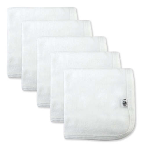 5-Pack Organic Cotton Wash Cloths | Honest Baby Clothing