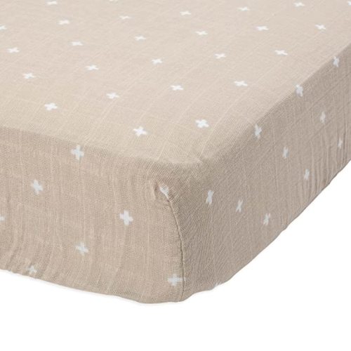 Fitted Crib Sheet | 100% Cotton Muslin