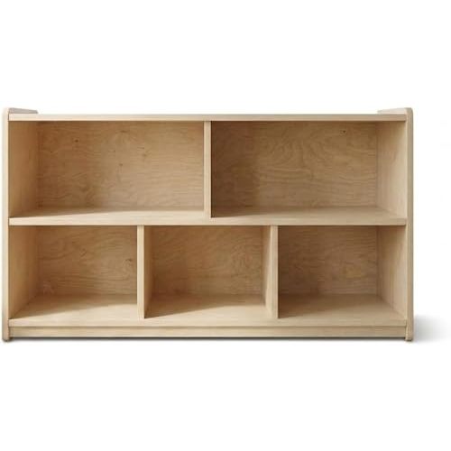 Humble Crew Kids Bookshelf, Montessori Front Facing Toddler Bookcase 5 Tier