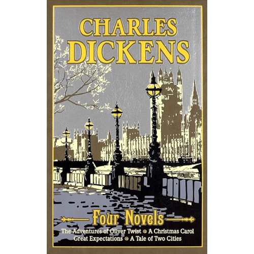 Charles Dickens: Four Novels (Leather-bound Classics) Leather Bound – October 8, 2019