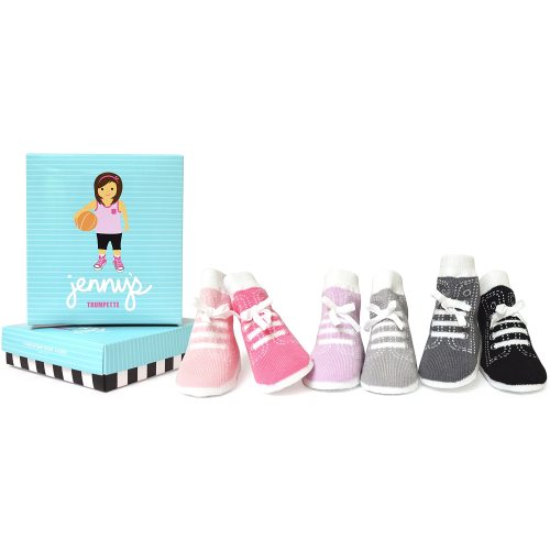 Trumpette Baby Boy/Girl Sock Set for Infant-Toddler, 6-pack, Unisex, 0-24 Months