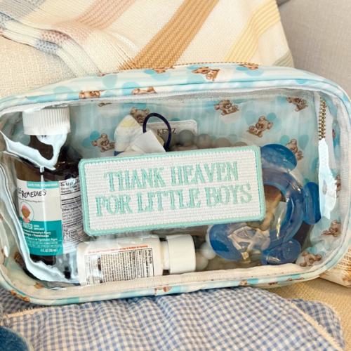 Thank Heaven - Medium Clear Bag – KenzKustomz