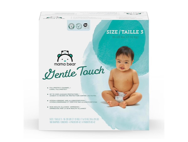 Diapers Size 3 (168 Count): Mama Bear