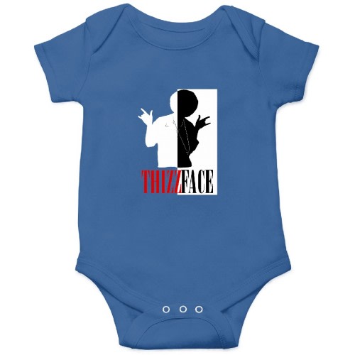 Mac Dre Onesies Kids's Short Sleeve Onesie 12M Royal sold by SimplyEverydayPrints | SKU 343862584 | Printerval