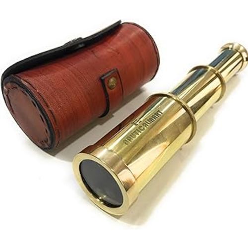 Brass Handheld Telescope