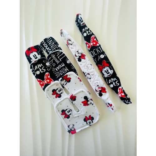 Girl Custom Tracheostomy Ties and Pads .