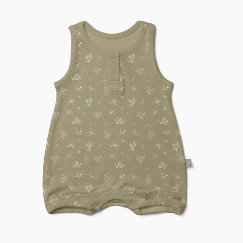 Goumi Kids Organic Cotton Printed Romper - Branches, 0-3M