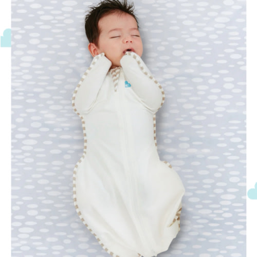 Swaddle Up™ 1.0 TOG Organic Cotton Cream