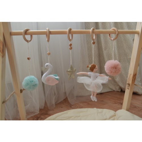 Princess baby gym ,Ballerina Baby Play Gym toys, Fantastic Baby Gym ,baby play gym toys  ,Natural Play Baby Gym,Baby gym hanging toy