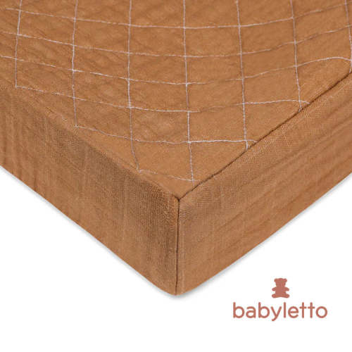 Babyletto Quilted Changing Pad Cover in GOTS Certified Organic Muslin Cotton – DaVinci Baby