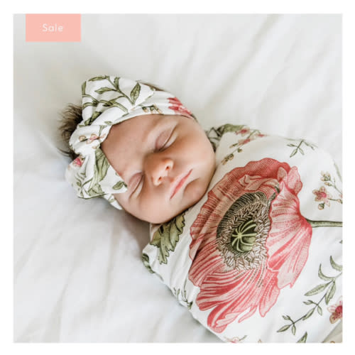 Swaddle Blanket & Headband Set