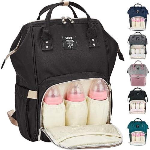 Diaper Bag Multi-Function Waterproof Travel Backpack Nappy Bag for Baby Care with Insulated Pockets