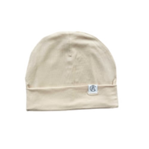 Satin Lined Jersey Beanie-Beige – Aarin & Co.