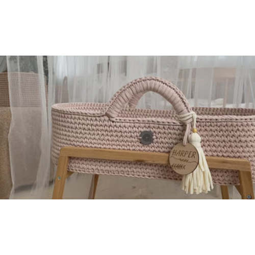 Baby Moses Basket Standard | Unique, Safe, Handmade by Anzy Home