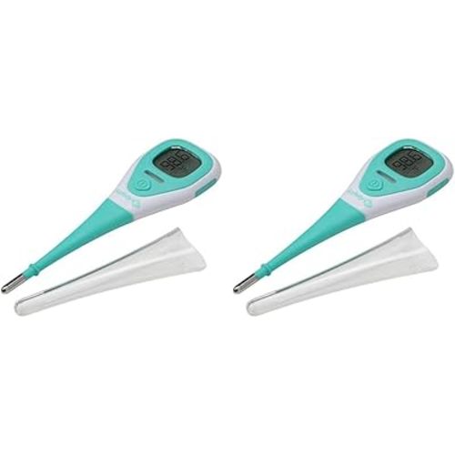 Safety 1st Rapid Read 3-in-1 Thermometer, Aqua, One Size (Pack of 2)
