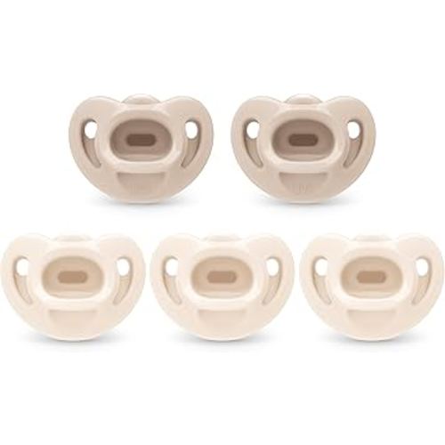 Amazon.com : NUK Timeless Comfy Pacifier | 100% Silicone, One-Piece Design | BPA-Free, Gentle on Baby’s Skin | 5-Pack, for 0-6M : Baby