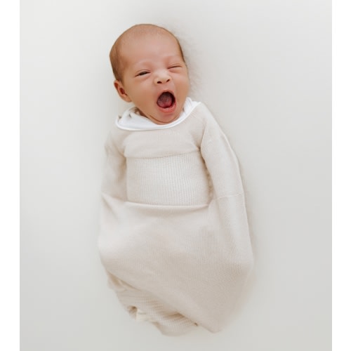 Bamboo Pure Beige Swaddle Sleep Sack – Swaddelini