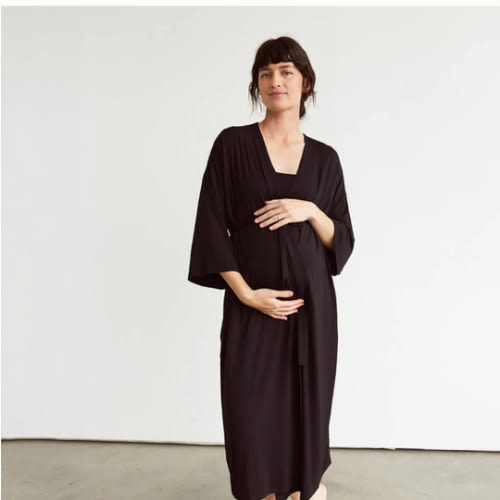Labor & Delivery Robe For Maternity Hospital & New Moms Postpartum