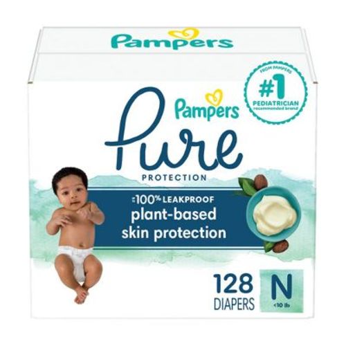 Pampers Pure Protection Diapers - (Select Size and Count), Size: Newborn