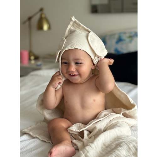 Baby Hooded Bath Towel 2pc Bundle – Magnolia Organics