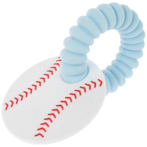 Baseball Silicone Ring Teether