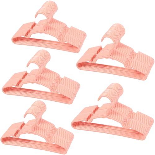 120 pcs Pink Baby Nursery Closet Hangers,Non-Slip Laundry Infant Pant Hanger for Newborn Clothes,Ultra-Thin Child Coat Hanger for Girl Boy Toddler Kid