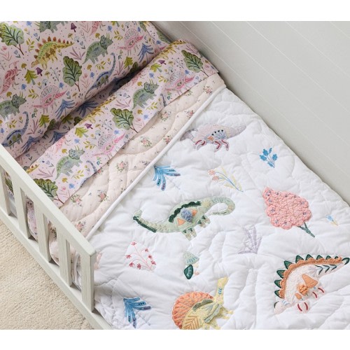 Heritage Dino Toddler Quilt | Pottery Barn Kids