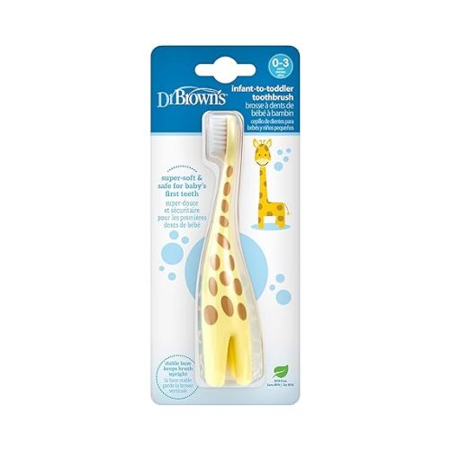 Dr. Brown's Infant-to-Toddler Toothbrush, Giraffe