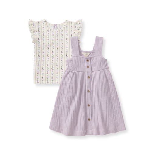 Farmhouse Floral Tee & Dress Set – Burt's Bees Baby