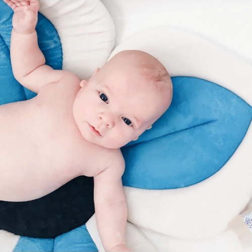 Baby Bath Pad for 31.5*31.5in| Soft Flower Petals for Sink Bathtub Essentials Shower Gift