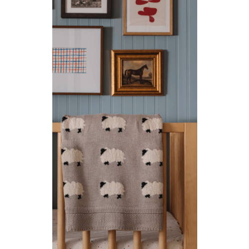 Baby Blanket with Sheep – Market by Modern Nest