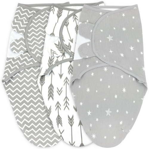 Baby Swaddles for Newborns - 3 Pack Baby Swaddles for 0-3 Months - Baby Swaddle Sleep Sack