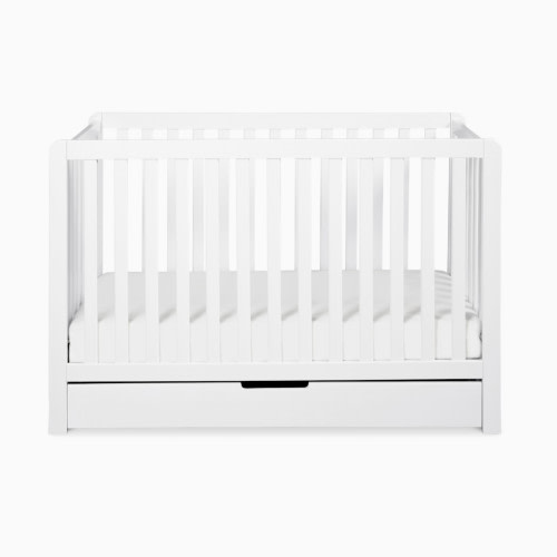 Carter's by daVinci Colby 4-in-1 Convertible Crib with Trundle Drawer - White