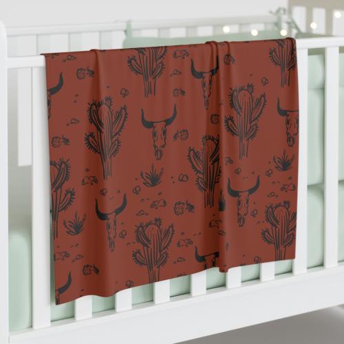 Western Baby Swaddle Blanket