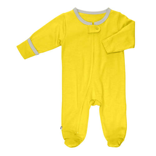 Baby Newborn Basic Zipper Footie