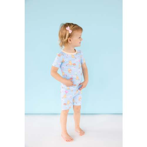 Friends Forever Two-Piece Short Sleeve & Shorts Set