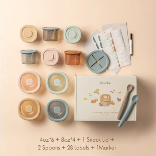 Silicone Baby Food Containers