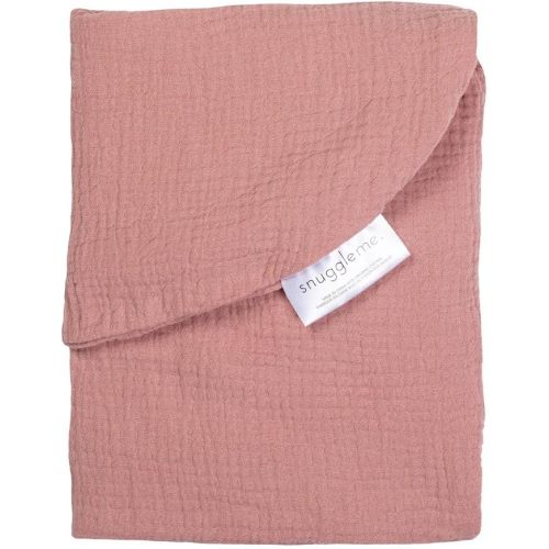 snuggle me Baby Lounger Muslin Curve Cover - Gumdrop