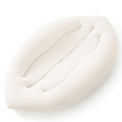 Happle sunny Baby Lounger for Newborn: Skin-Friendly & Breathable for 0-12 Months Infant Tummy Time Playtime & Diaper Changes - Portable & Lightweight Cushion for New Parents