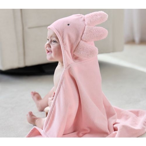 Axolotl Critter Plush Baby Hooded Towel Collection