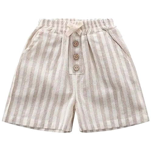 OSOLU Toddler Kids Boys Girls Jogger Shorts Summer Casual Solid Color Shorts Active With Pockets Baby Fashionable Dailywear, 6-12 Months