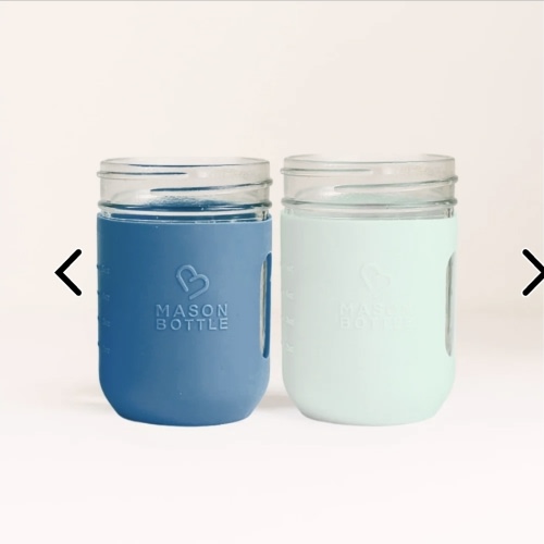 Silicone Sleeve, 2 Pack – Mason Bottle