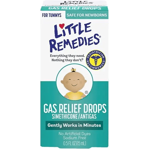 Little Remedies Gas Relief Drops for Tummy's, Natural Berry, 0.5 oz